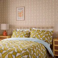 King Size Duvet Cover Set - Chai, Cotton