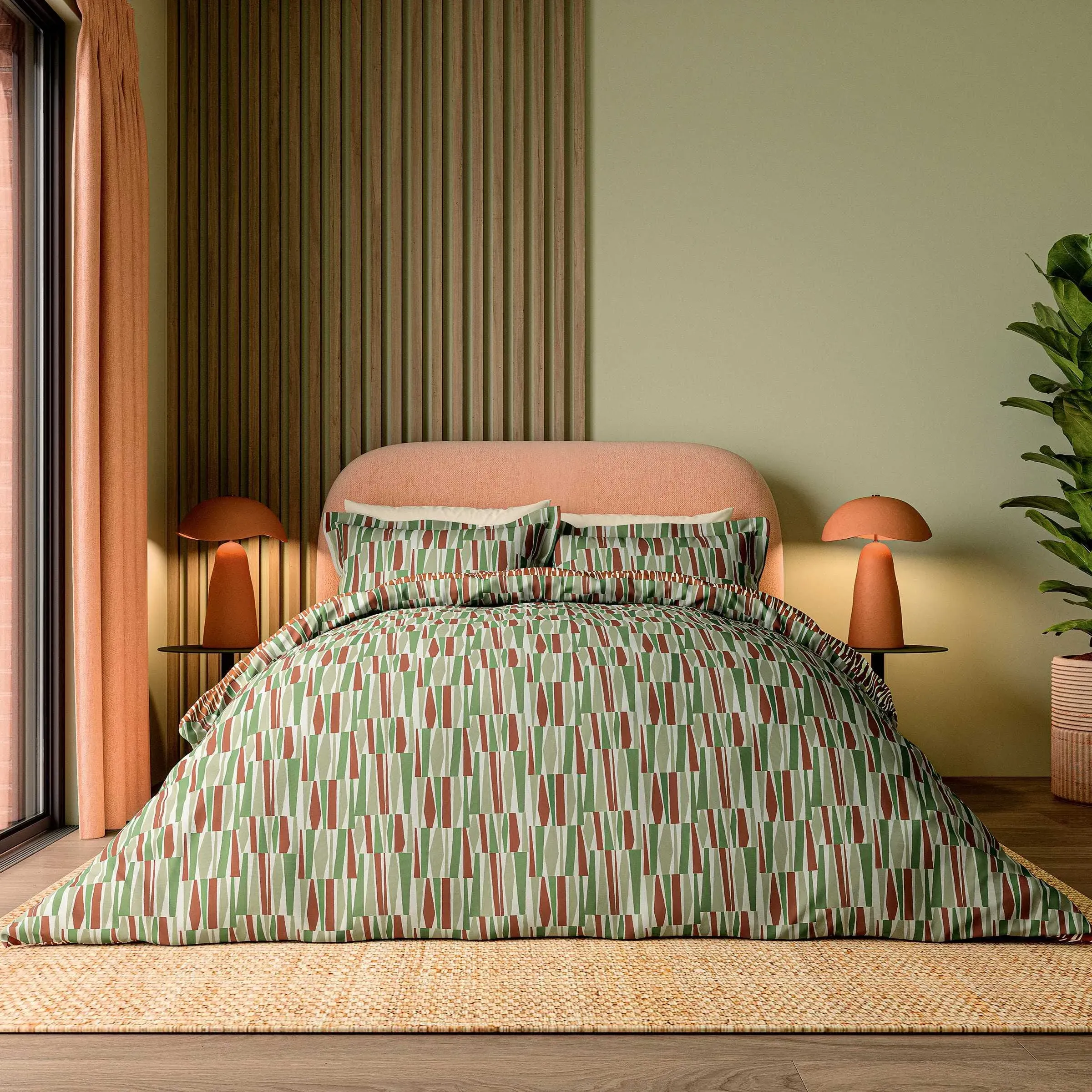 Super King Duvet Cover Set - Chai