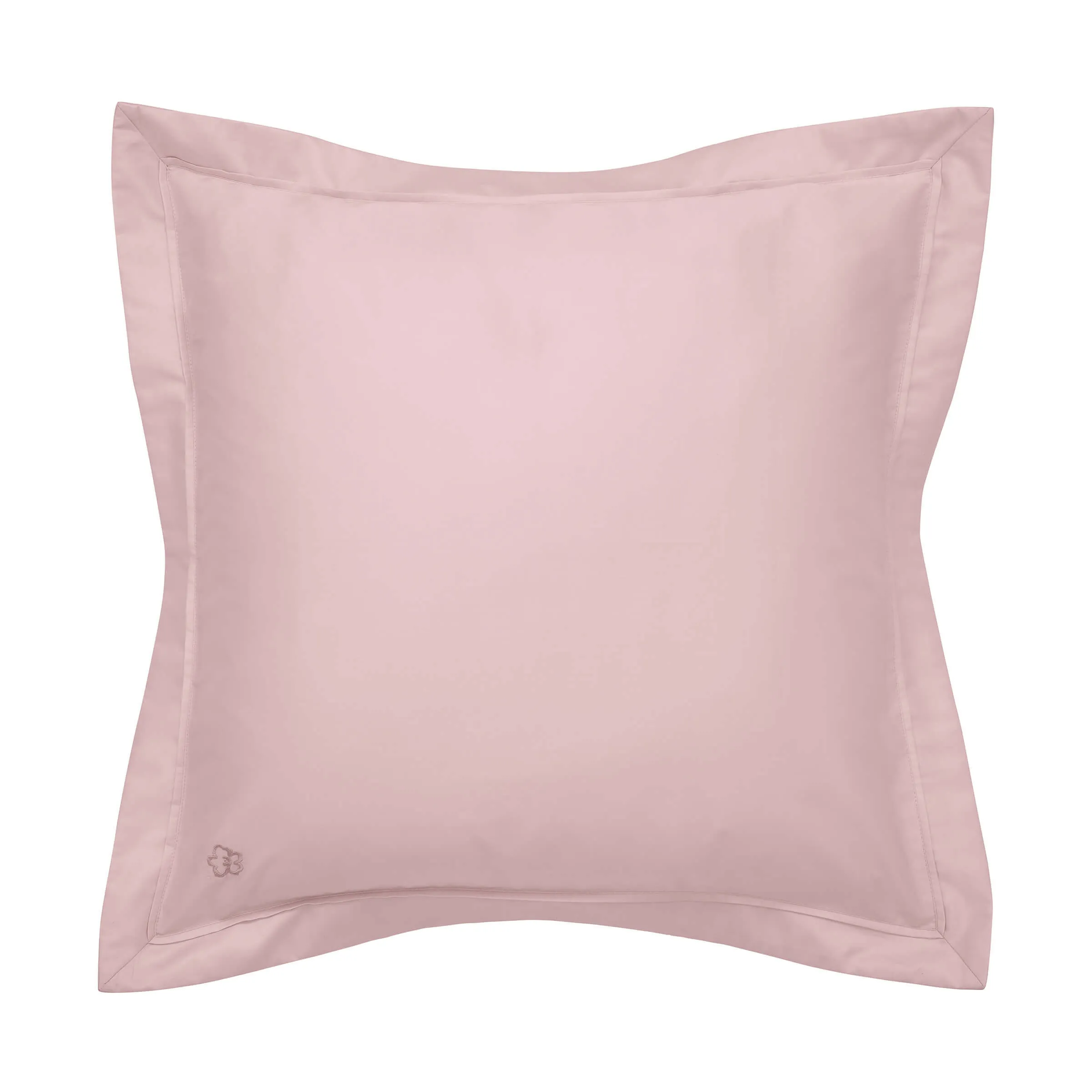 250 Thread Count Plain Dye Square Oxford Pillowcase - Soft Pink, Cotton product