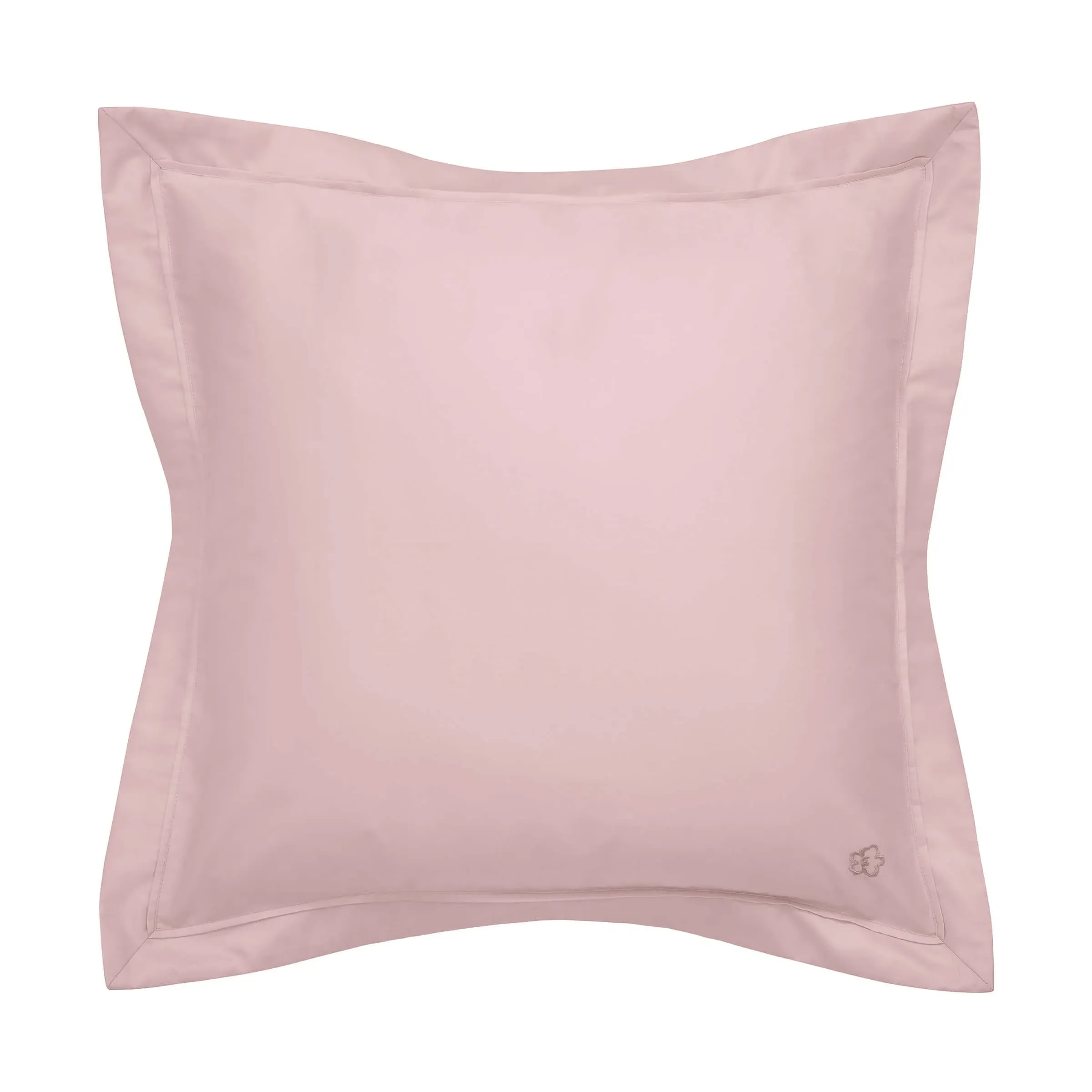 250 Thread Count Plain Dye Standard Pillowcase - Soft Pink, Cotton Sateen alternate view