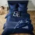 Double Duvet Cover 250 Thread Count - Navy, Cotton