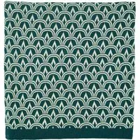 Geometric Throw Blanket - Sage, Cotton