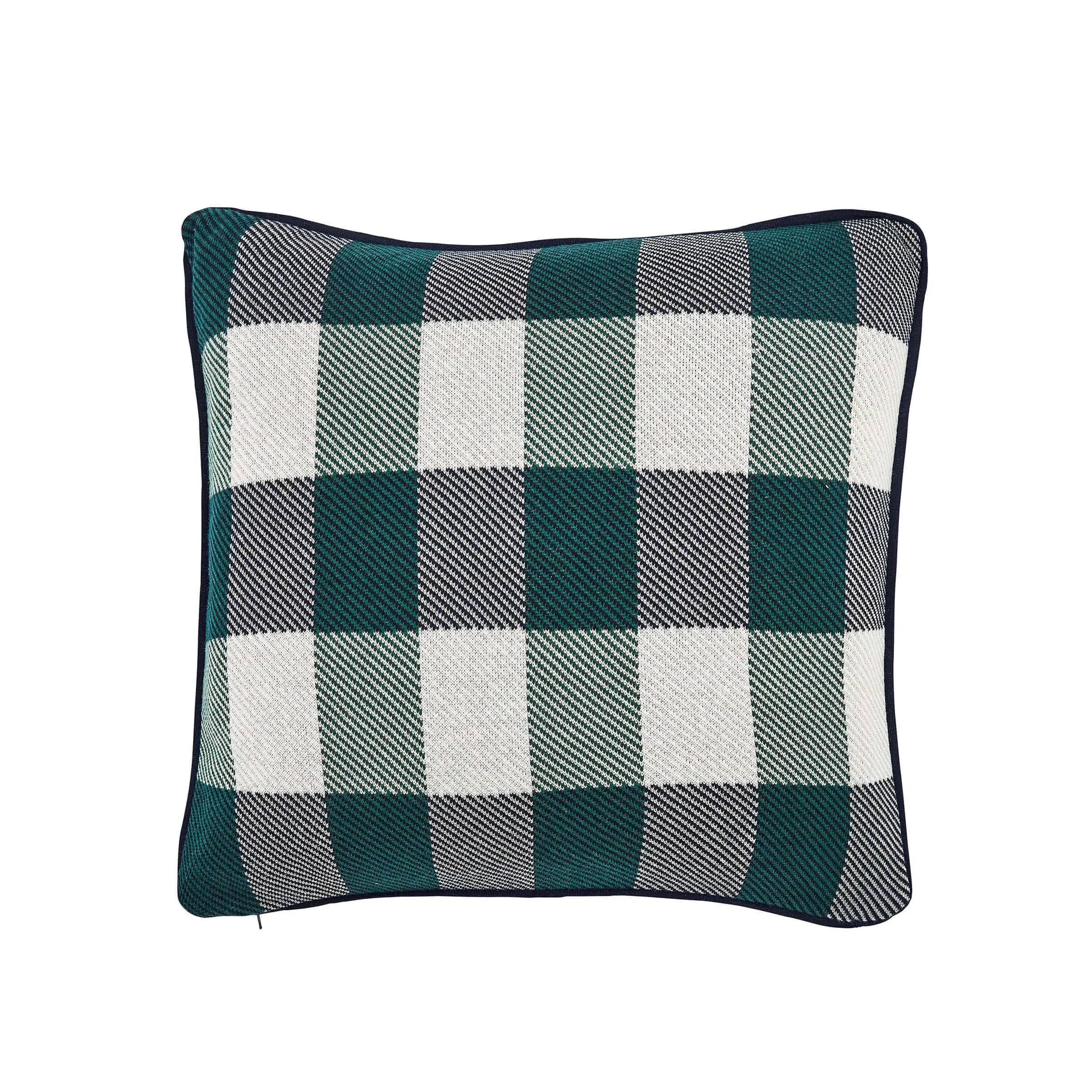 House Check Knitted Cushion - Multi product