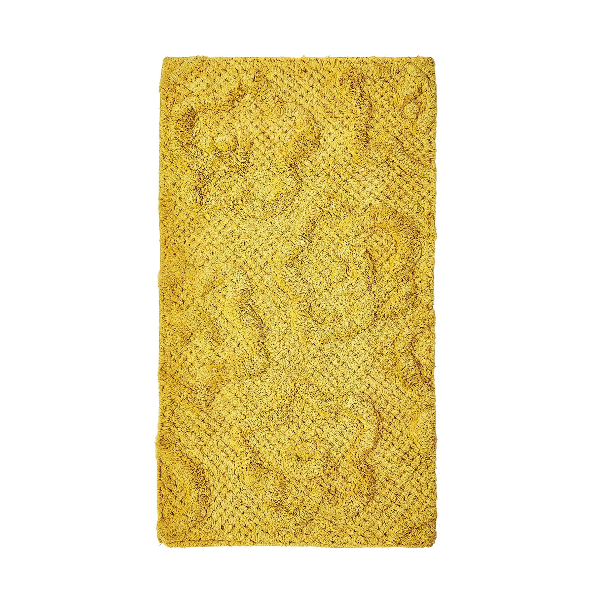 Magnolia Bath Mat - Gold, Cotton image