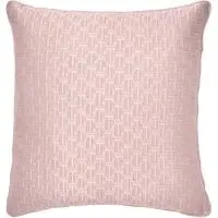 Quilted Sham Pillowcase - Pink, Polyester