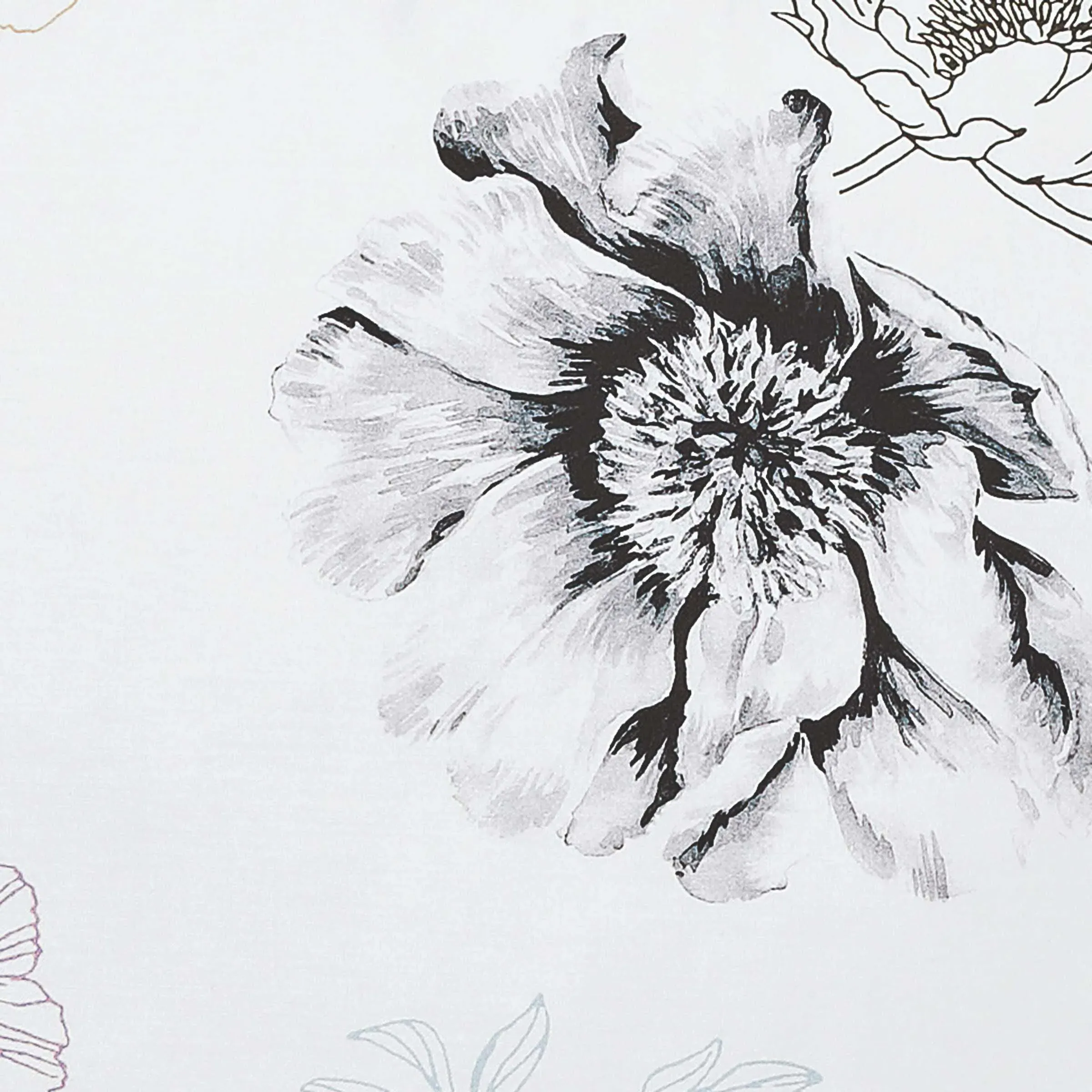 Quilted Sham Pillowcase - White, Polyester