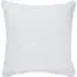 Quilted Sham Pillowcase - White, Polyester