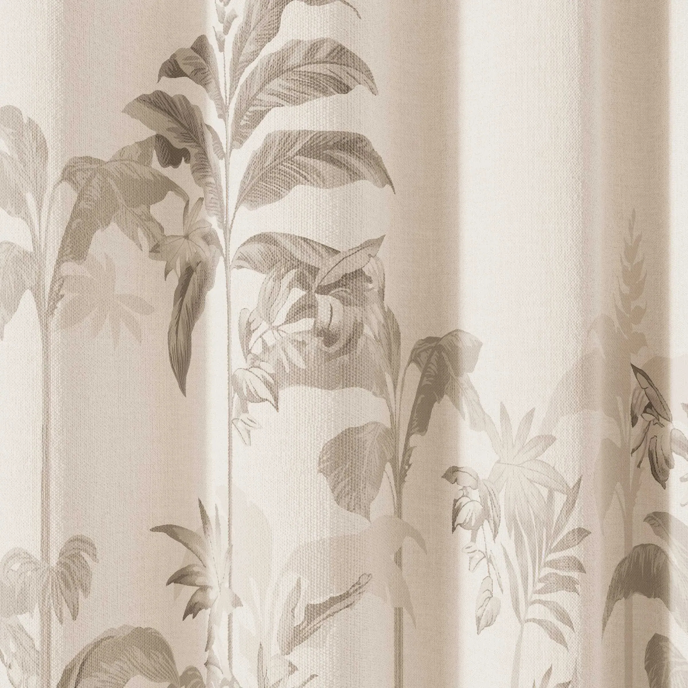 Rhapsody Lined Curtains 66x54" - Linen, Cotton product