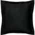 Square Oxford Pillowcase 250TC - Black, Cotton