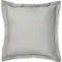 Square Oxford Pillowcase 250TC - Silver, Cotton