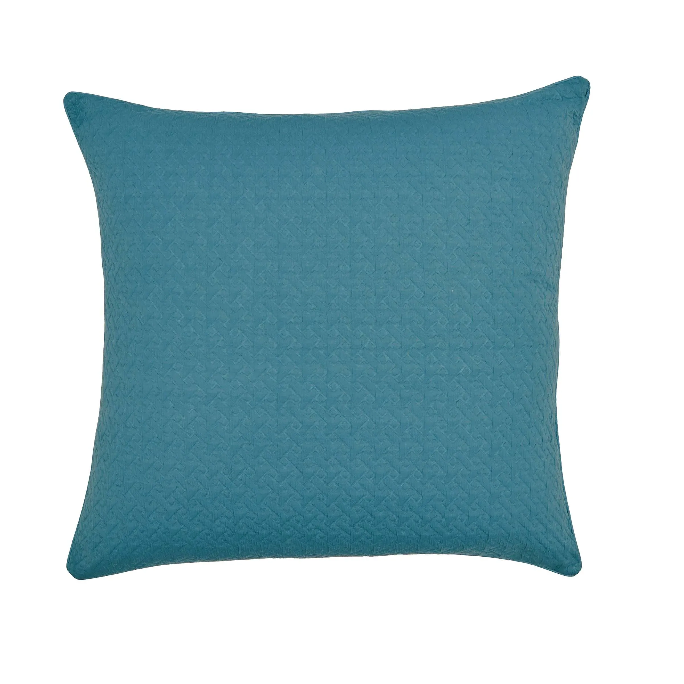 Square Pillowcase - Blue, Matelasse image