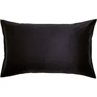 Standard Pillowcase - Black, Mulberry Silk