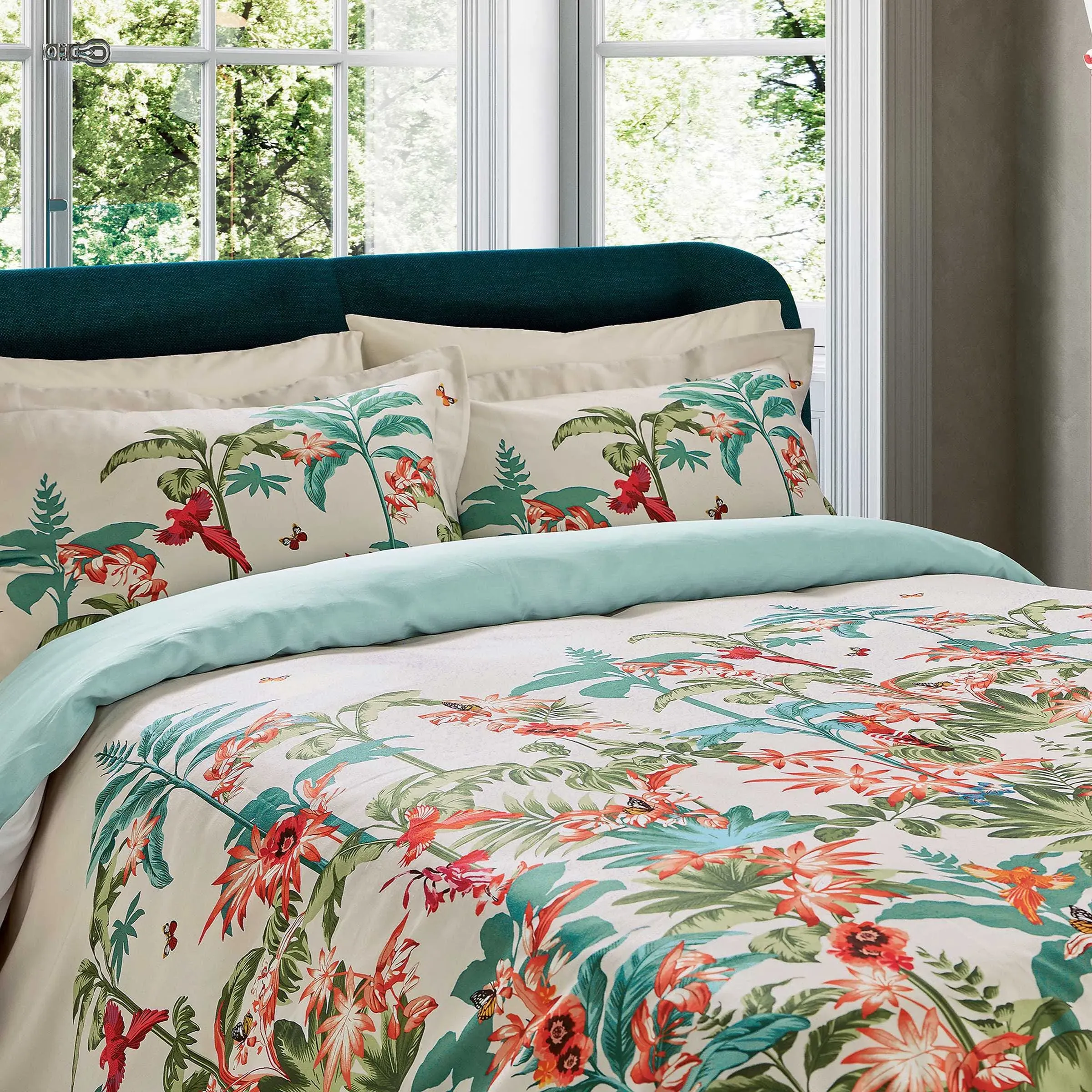 Super King Duvet Cover Set - Multi, Cotton image