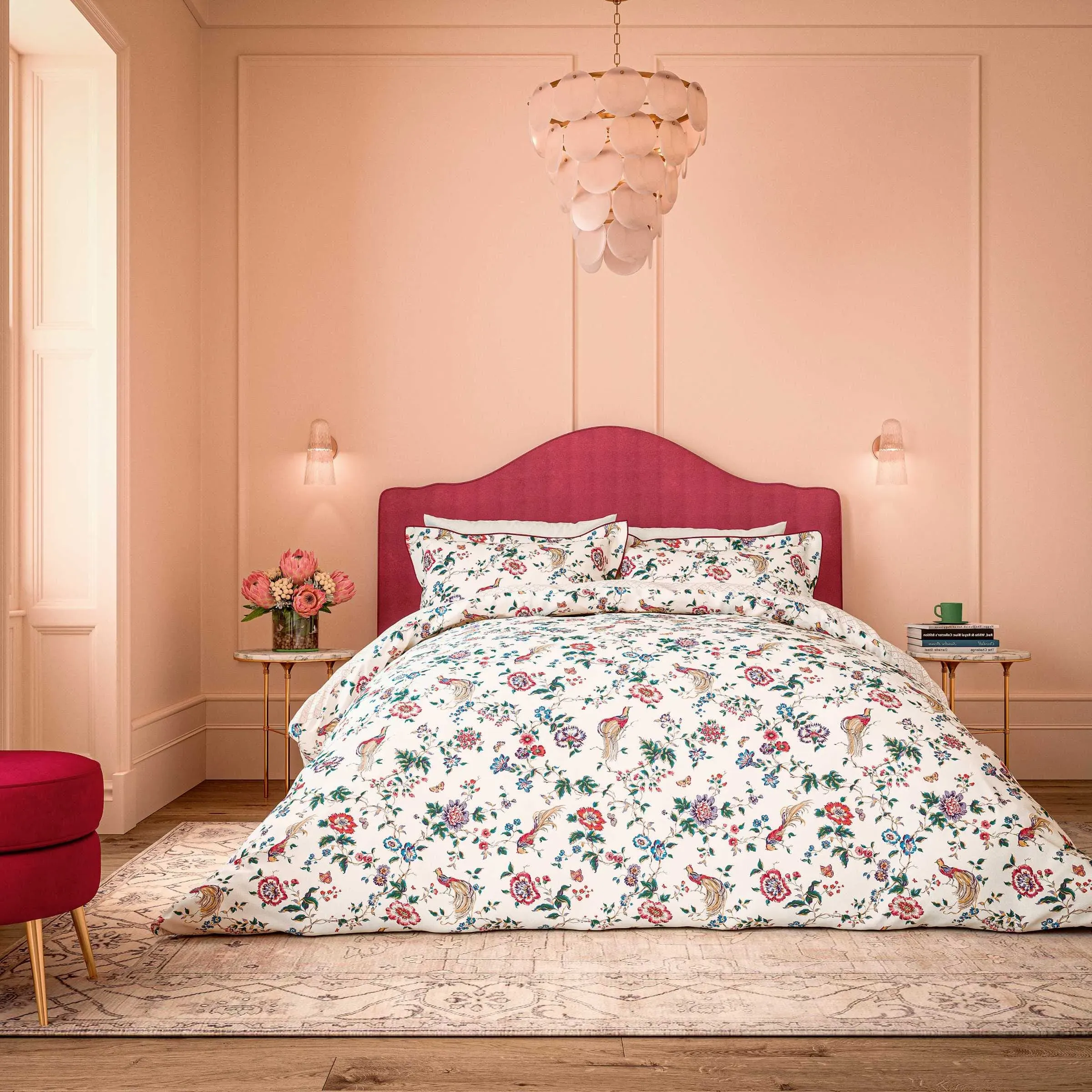 Birds of Paradise Single Duvet Cover Set - Multi alternate view