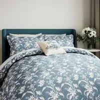 Double Duvet Cover Set Daffodil Dreams - Blue