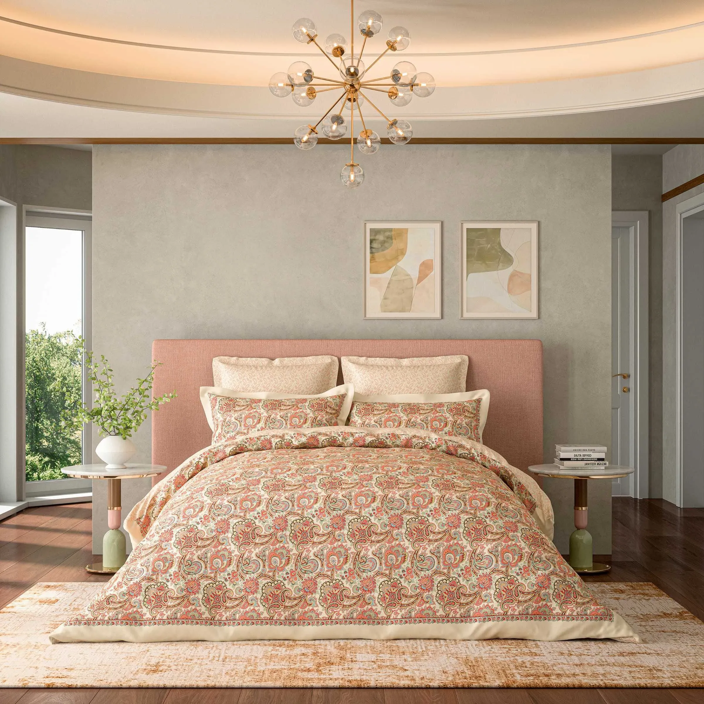 Elysian Double Duvet Cover Set - Multi alternate view