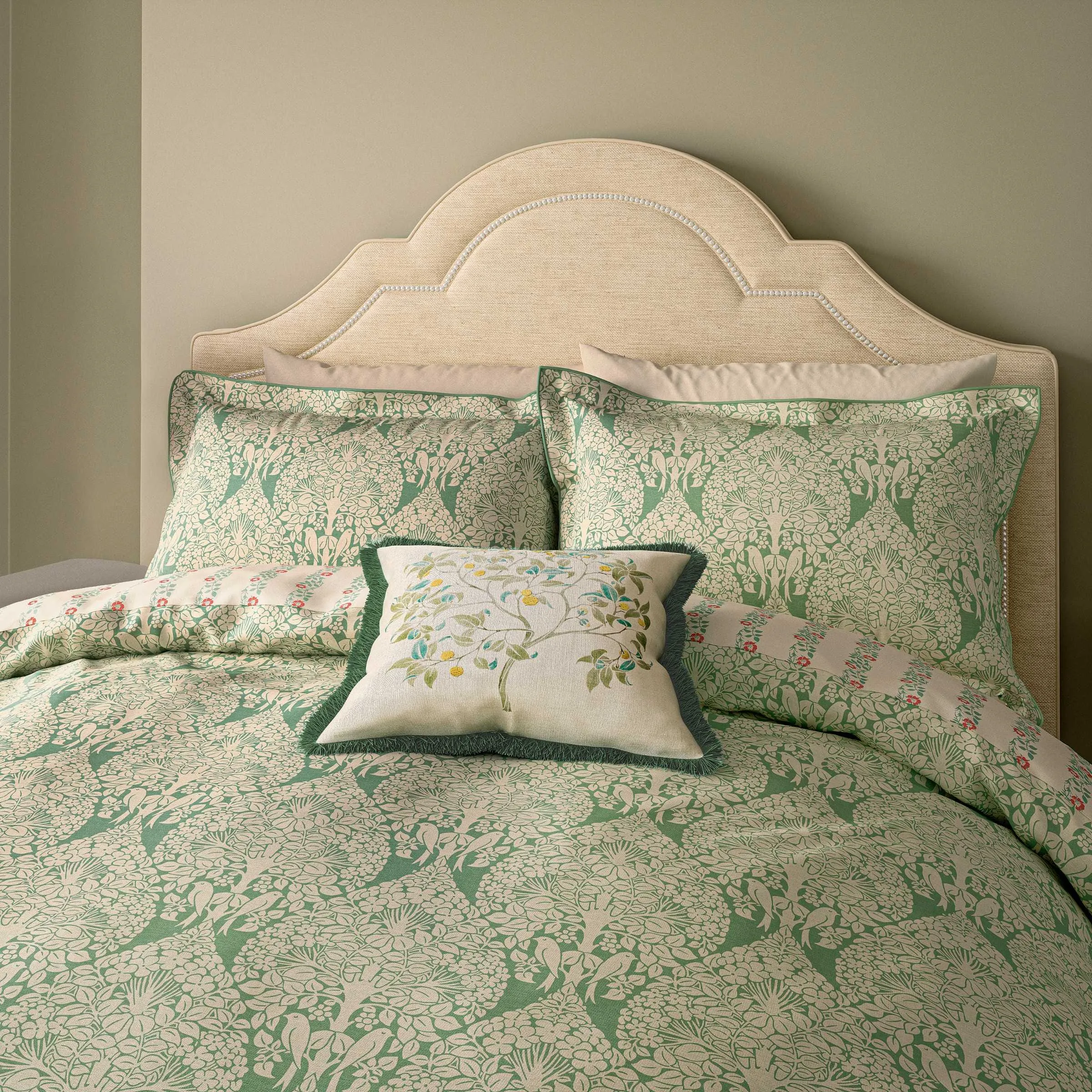Lerena Single Duvet Cover Set - Green product