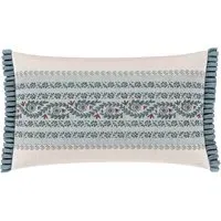 Rectangular Cushion Opulent Stripe - Red, Silk