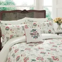 Super King Duvet Cover Set - Duck Egg, Cotton