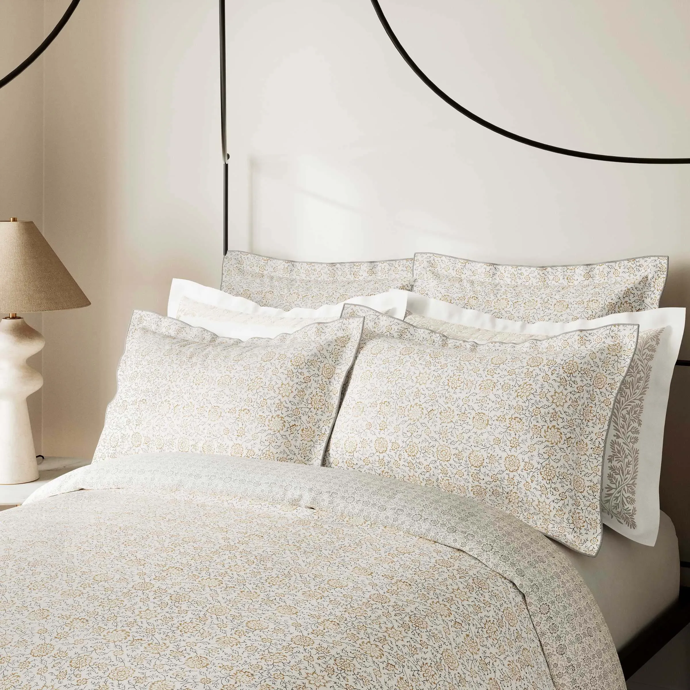 Super King Duvet Cover Set - Ivory, Cotton