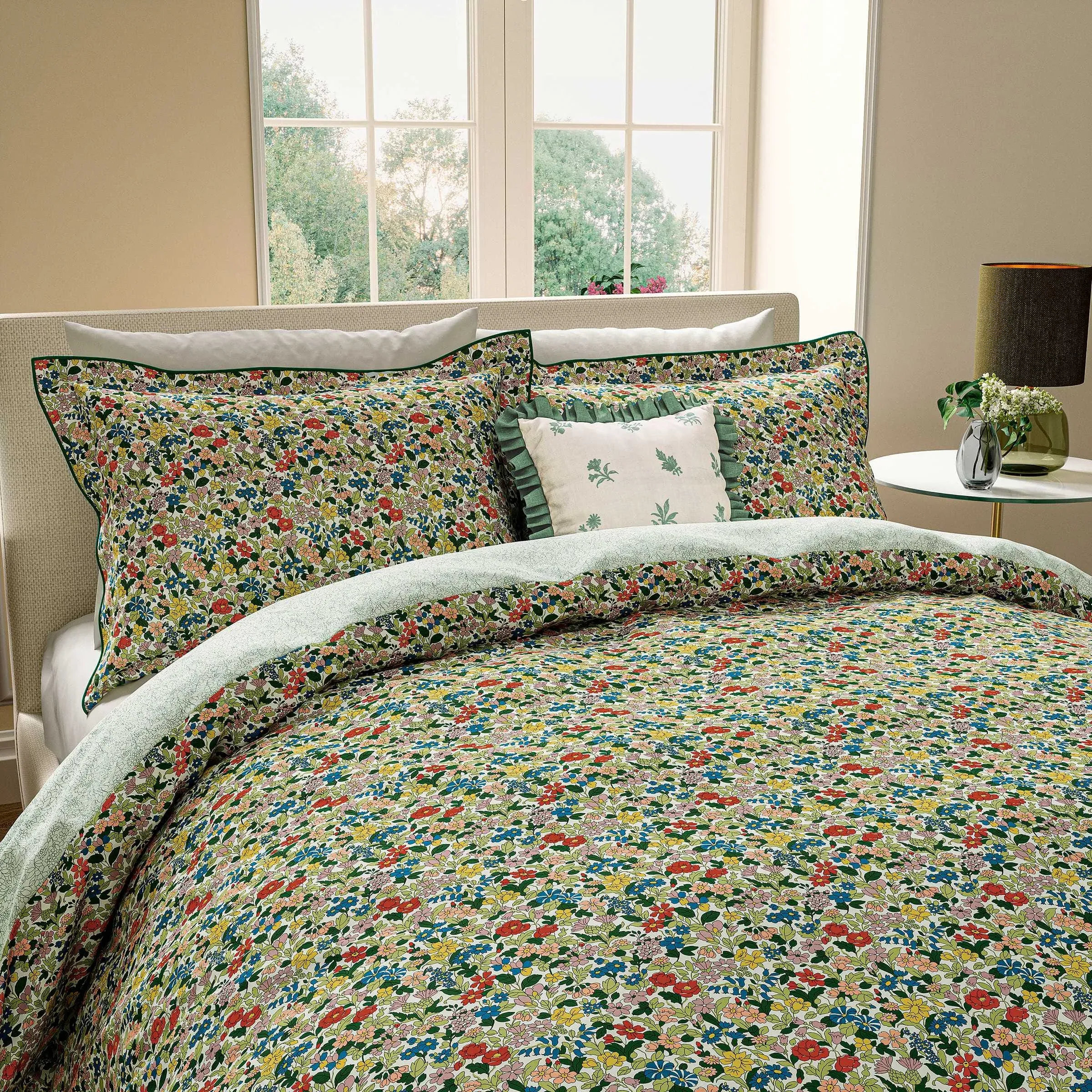 Super King Duvet Cover Set - Multi, Cotton image