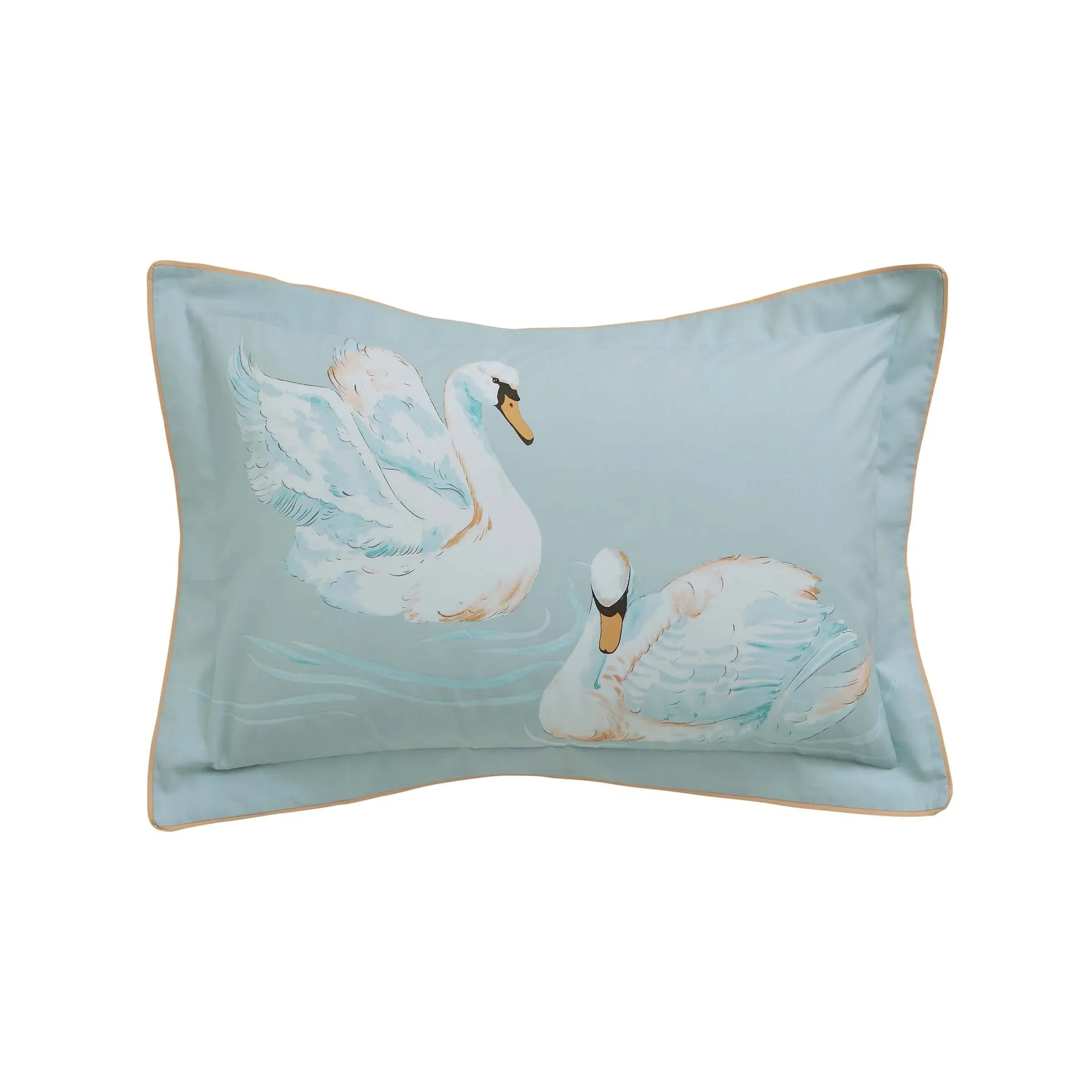 Oxford Pillowcase Pair - Aqua image