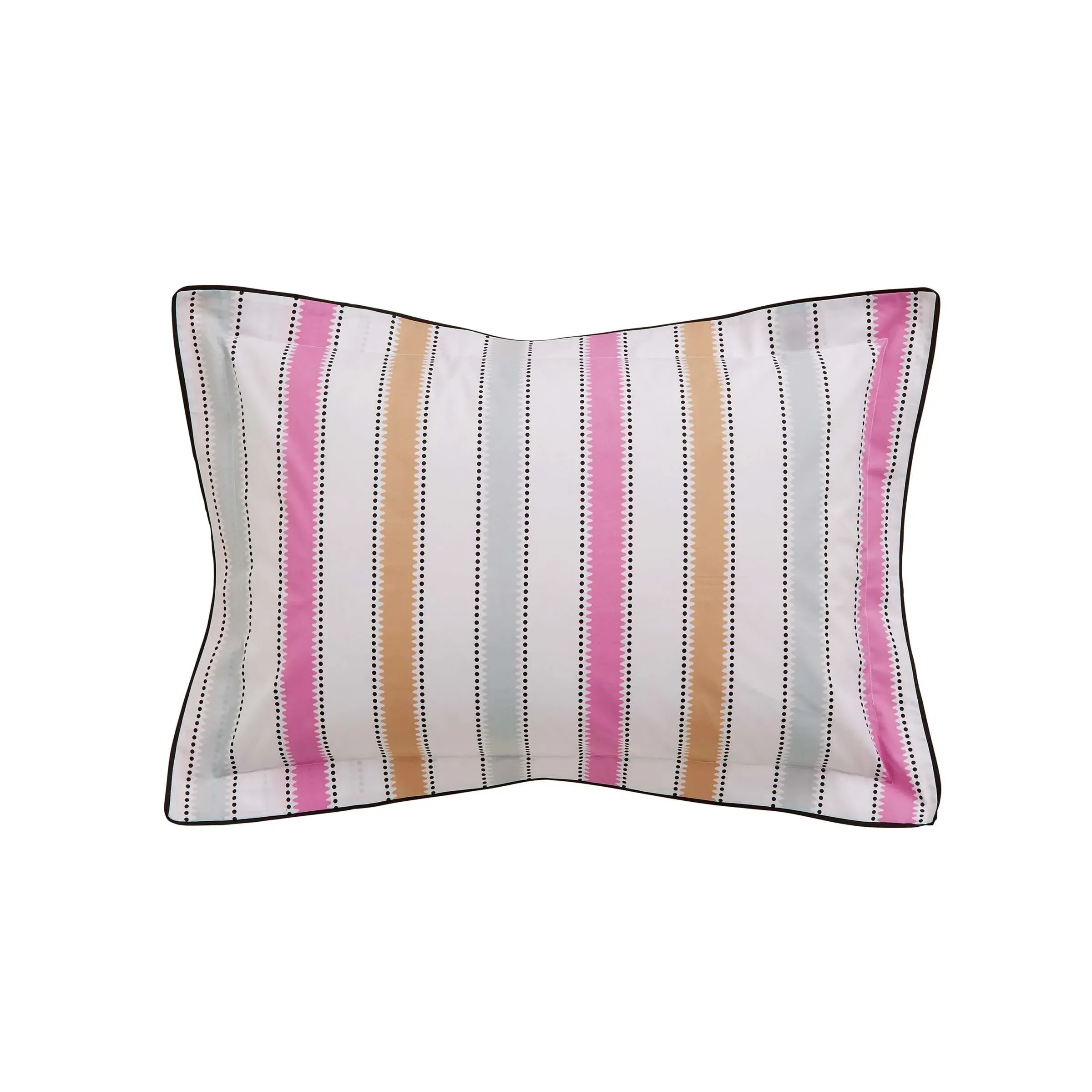 Oxford Pillowcases Wobble Stripe - Multi, Cotton image