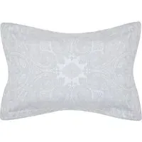 Oxford Pillowcase Paisley - Quartz Grey, Cotton
