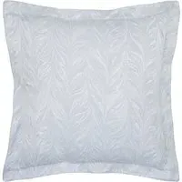 Square Oxford Pillowcase - Blue, Cotton Sateen