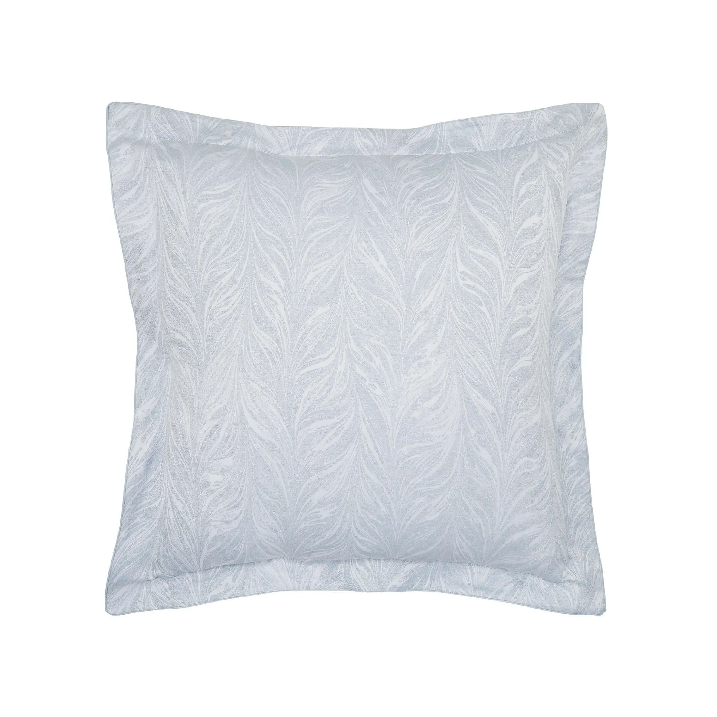 Square Oxford Pillowcase - Blue, Cotton Sateen image