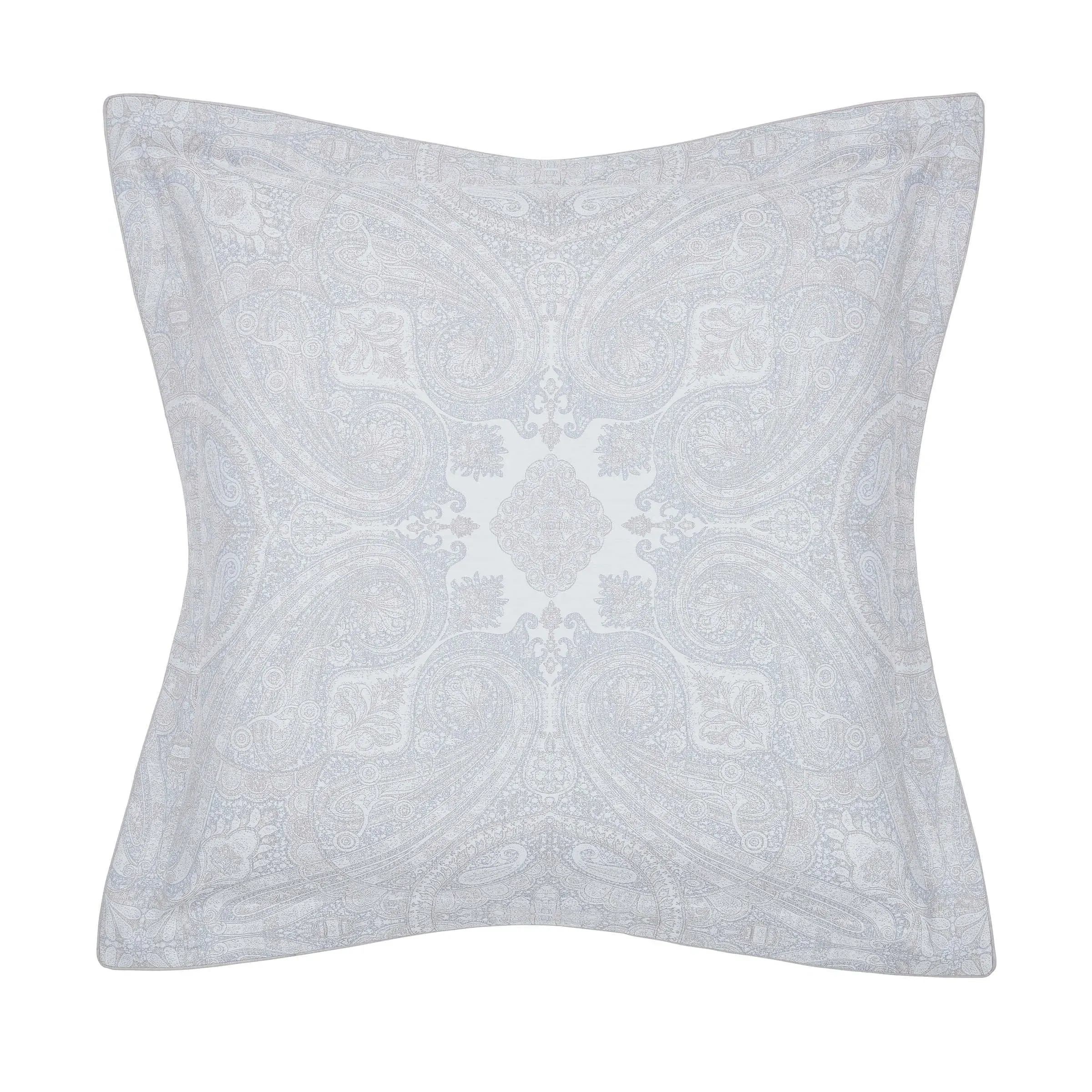 Square Oxford Pillowcase - Quartz Grey, Cotton