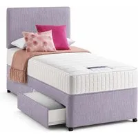Kids Divan Bed with Storage - Upholstered alternate view