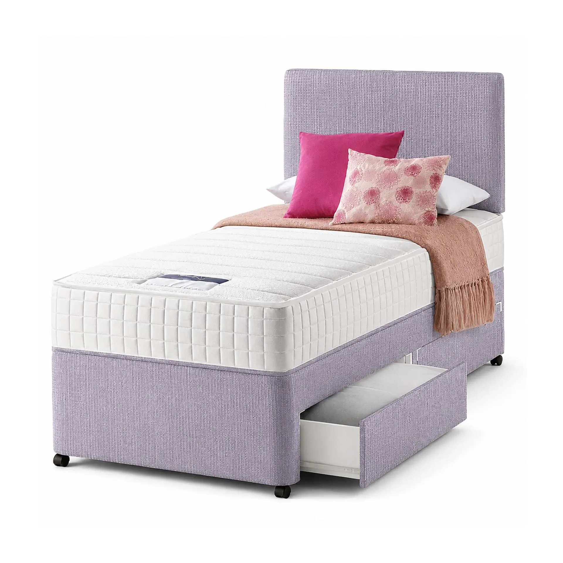 Kids Divan Bed with Storage - Upholstered product