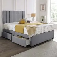 Divan Set with Headboard - Storage Options alternate view