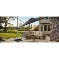 3.5M Cantilever Parasol - Dark Grey alternate view