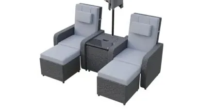 Allegro Single Sofa Lounger - Grey product