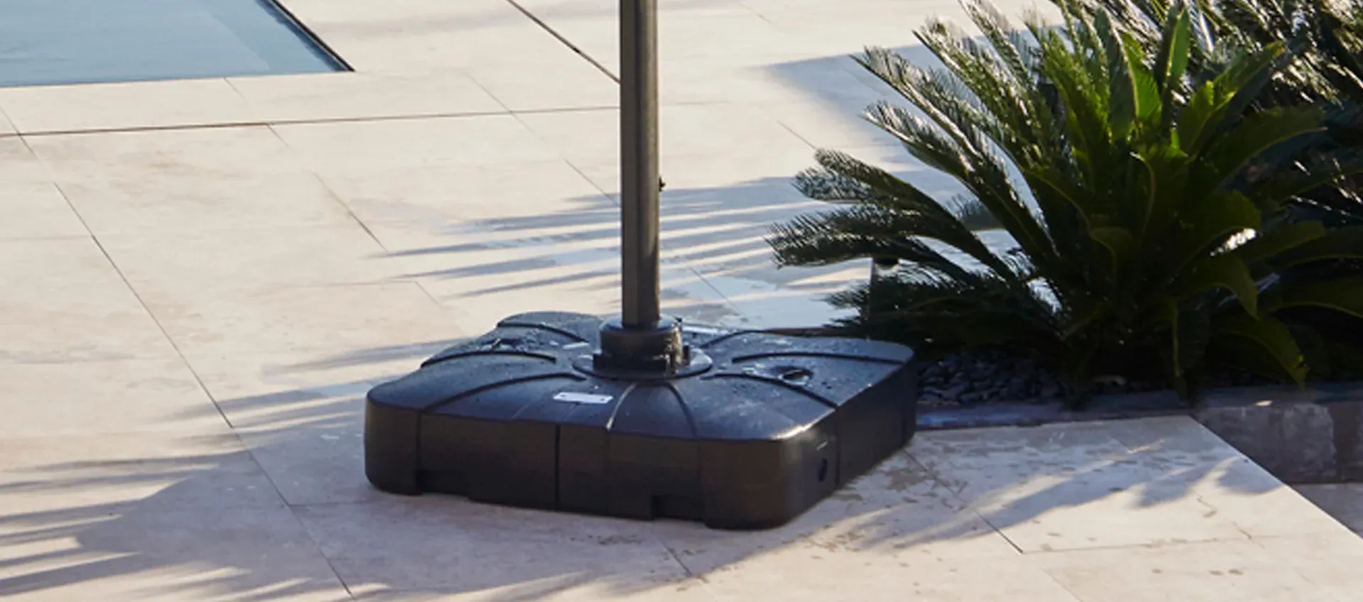 Cantilever Parasol Base - Black product
