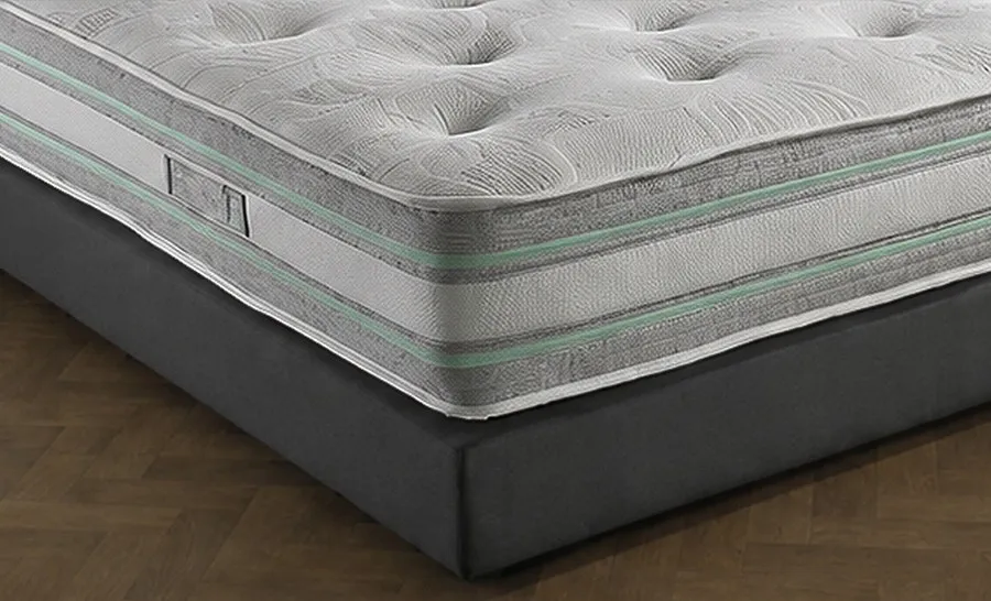 EcoLatex Pocket Spring Mattress - Medium Firm, Hypoallergenic product