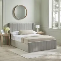 Elisa Upholstered Bed Frame - Polyester Fabric alternate view