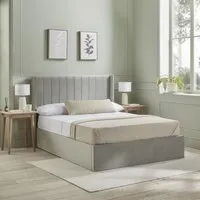 Emilie Ottoman Storage Bed with Gas Lift - Velvet alternate view