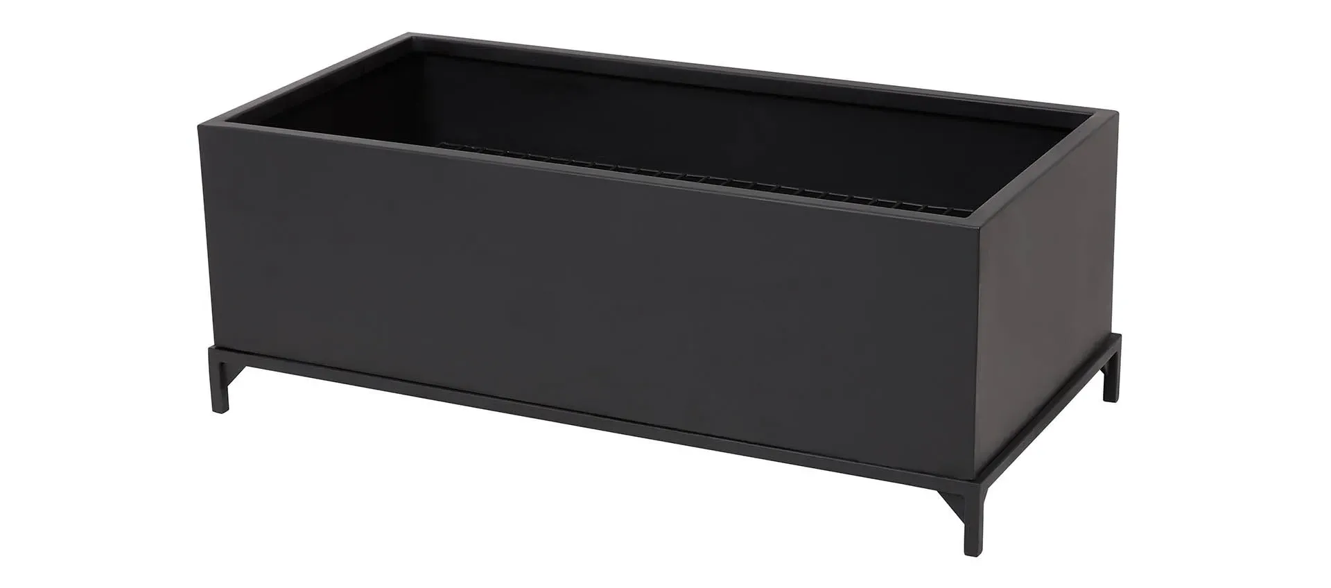 Freestanding Rectangular Fire Pit - Steel product