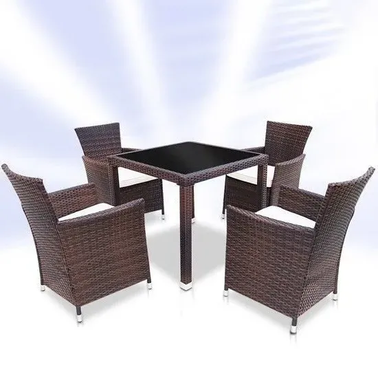 Isabelle 5-Piece Garden Dining Set - Rattan product