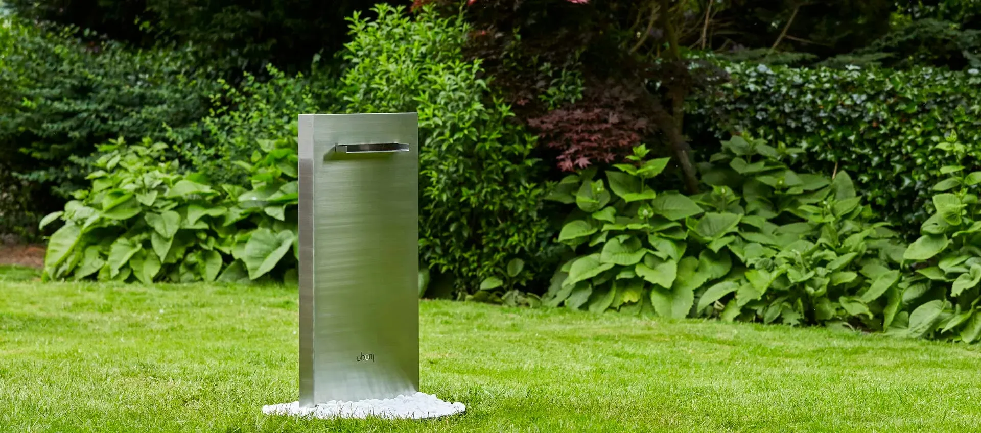 Laguna Outdoor Water Feature - Stainless Steel product
