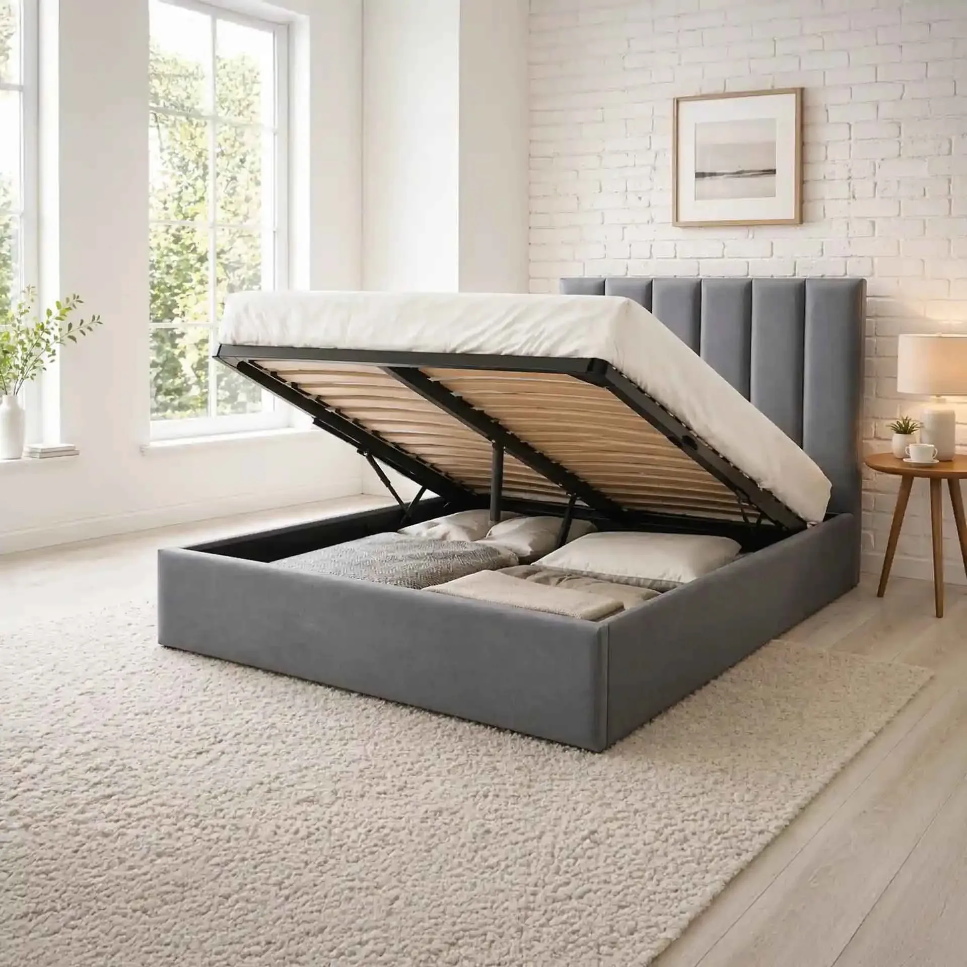 Liora Ottoman Storage Bed Frame with Gas Lift product