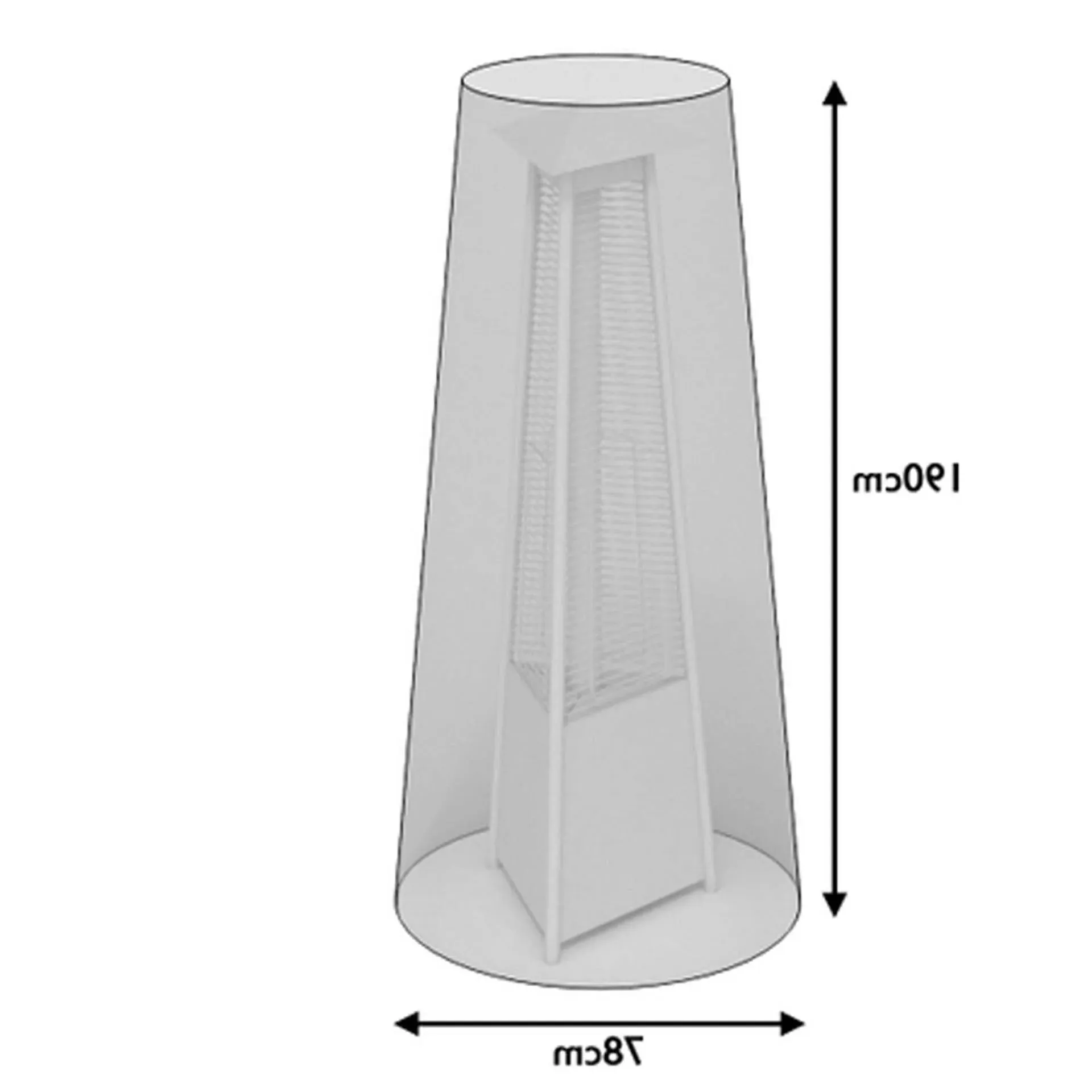Pyramid Heater All-Weather Cover - PVC product
