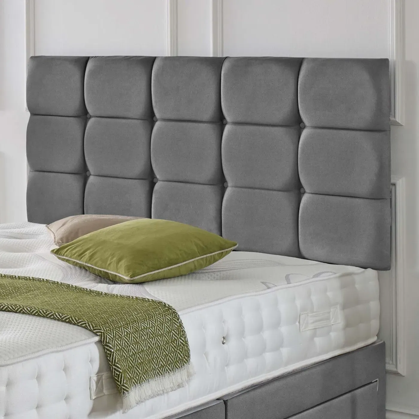 Rio Divan Headboard - Upholstered product