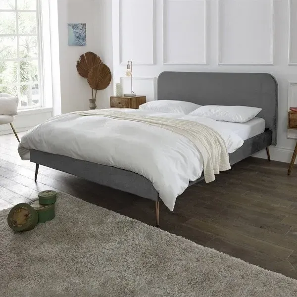 Seraphine Upholstered Bed Frame - Plush Velvet product