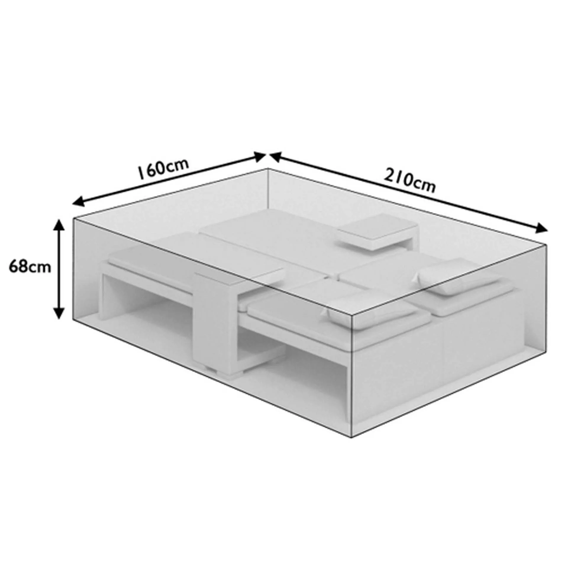 Sun Lounger Set Cover - PVC Coated Fabric product