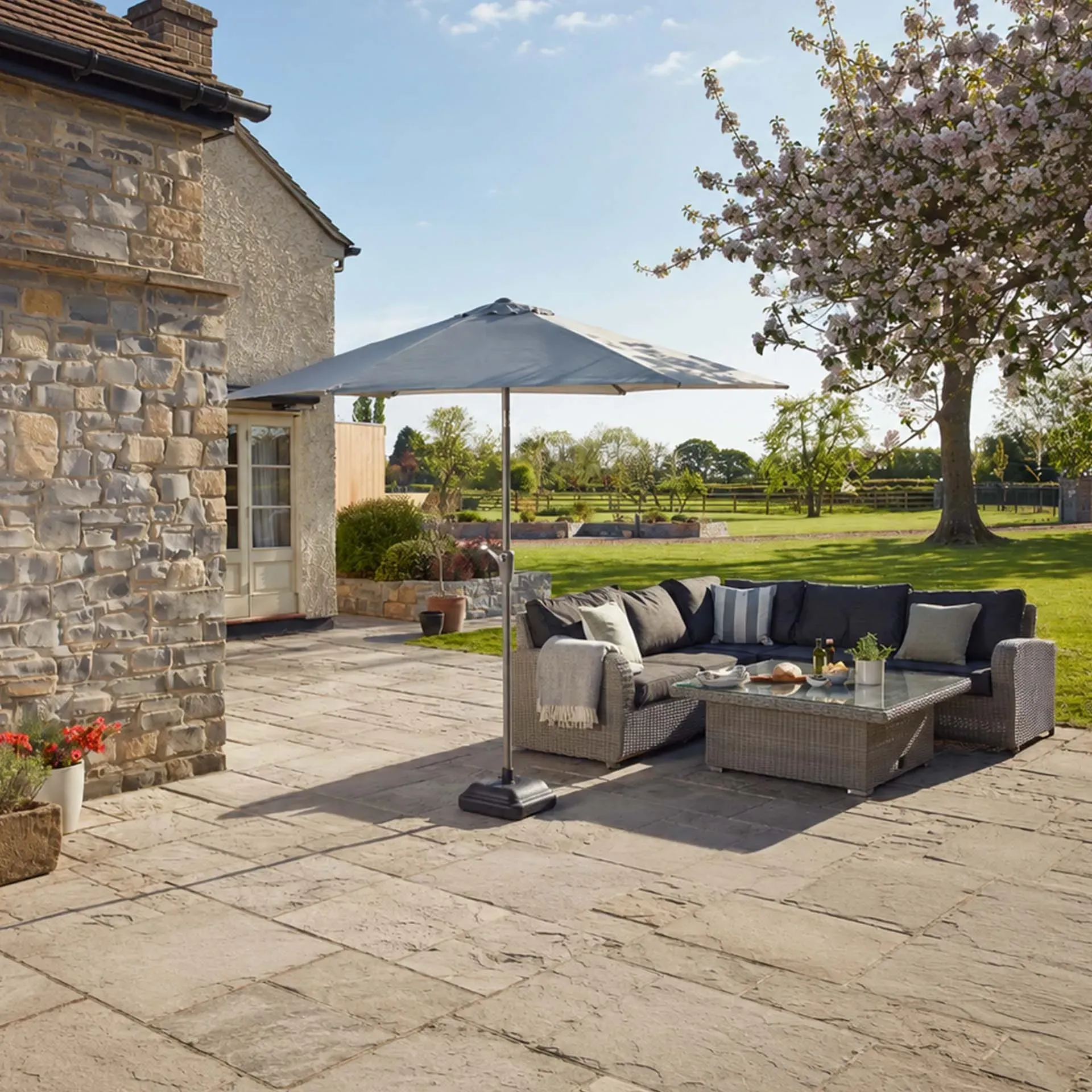 Table Parasol - Light Grey product