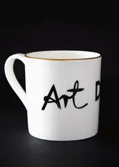 Art Dealer Bone China Mug - White product